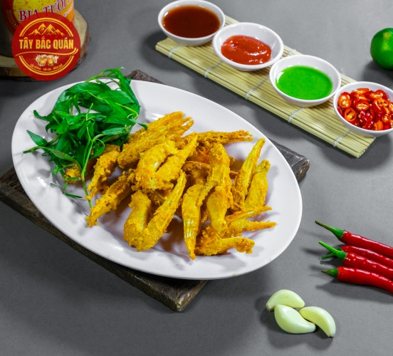 Càng ghẹ rang muối